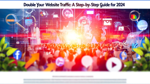 How to double website traffic this year